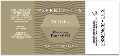 10ml Oils - Vanilla Essential Oil - 0.33 Fluid Ounces