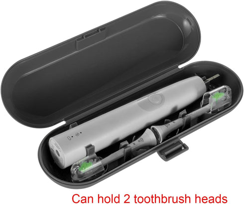 Cosmos 2 Pack Plastic Travel Case Holder for Toothbrush, Compatible with Oral B Pro, Sonicare & Other Toothbrush