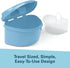 Denture Bath Case and Retainer Case - FSA HSA Approved Cleaner Kit for Invisalign, Mouthguards, and Dentures