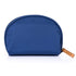 Hekyip Half Moon Cosmetic Bag, Travel Makeup Pouch, Portable Waterproof Pouch for Ladies, Small Navy Blue