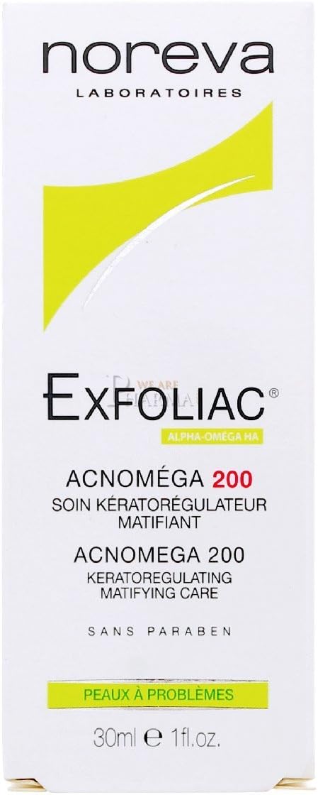 Noreva Exfoliac Acnoméga 200, 30ml
