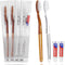 50 Pack Disposable Toothbrushes with Toothpaste, Individually Wrapped Travel Kit