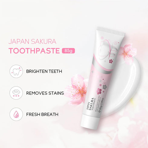 iiniim Fresh Sakura Toothpaste - Daily Dental Care Essential | White One Size