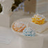 T-shin Candle,50G Jasmine Flower Shape Scented Multicolour Romantic Soy Wax Aesthetic Decorative Healing Candle