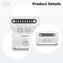 yeeplant 7 200 90 130 Mm White Noise Humidifier & Aromatherapy Essential Oil Diffuser, Colors Flame, Wireless Speaker
