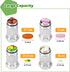 Shintop 3PCS Waterproof Aluminum Keychain Container Pill Holder (Black+Silver+Camouflage)