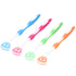 Tongue Scraper - Plastic Tongue Cleaning Brush, Portable Freshen Breath Tool for Oral Care