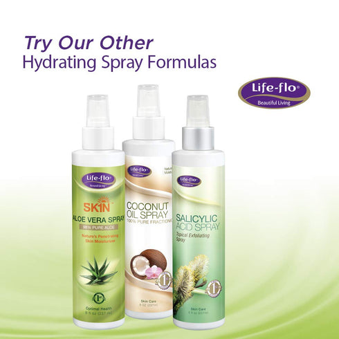 Life-flo NaPCA Mist | Hydrating Spray for Face, Body and Hair, 8oz
