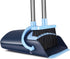 Broom and Dustpan Set for Home 2024, Indoor Broom with Long Handle, Angle Broom for Kids, Pet Hair, Kitchen