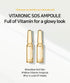 Snp Vitaronic SOS Ampoule, 1 Week Facial Supply for All Skin Types, Nourishing and Moisturizing, 7 Vials - 1.5ml