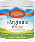 Carlson L-Arginine Powder, Free-Form Amino Acid for Circulatory Health, 3.53 oz (100 g)