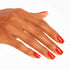 OPI Nail Lacquer Nail Polish, Opaque Bright Orange Crème, Vegan, Fast Drying