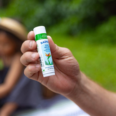 Badger Mosquito Bite Itch Relief - Organic Afterbite Treatment, Anti Itch Cream, Bug Bite Relief, Travel Stick, 0.6 oz