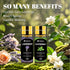 Set 40 40 5ML(0.17oz) Essential Oils Pcs, Perfect for Diffuser, Humidifier, Massage, Soap, Candle Bath Bombs Making, *