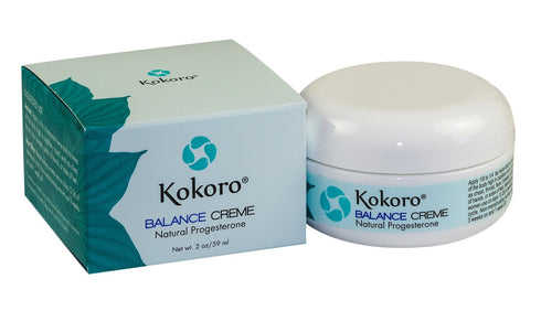 Kokoro 2oz Recommended 1996 Balance Creme for Women | Skin Moisturizing | Jar | No Phytoestrogens | Since in What Your