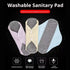 QHUDLV 3PCS Graphene Reusable Incontinence Pads, Reusable Leak-Proof & Waterproof Absorbent Pad, Washable in-Continence