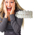 sowsmile Silicone Gel Snap on Perfect Smile Upper Lower Teeth Tooth Braces White Products with Storage Box, with Mirror
