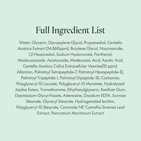 PURITO Centella Unscented Serum 60ml - Soothing Facial Ampoule for All Skin Types, Vegan & Cruelty-Free Korean Skin Care
