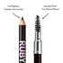 Ruby Kisses GoBrow Eyebrow Pencil, Sharpenable, Longwear, Long Lasting Wooden Pencil for Natural-Looking Brows (3 PACK)