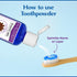 Eco-Dent DailyCare Baking Soda Toothpowder, Anise - SLS & Fluoride-Free with DailyRinse Pack