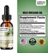 Wild Oregano Oil 1oz Bottle - California Natural - 100% Vegetarian Immune System & Digestive Support