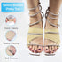 Tailor Bunion Corrector Pads for Pinky Toe Relief, Soft Silicone Gel Little Toe Separator with Anti-Slip (M)