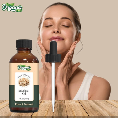 Angelica Oil - 30ml/1.01fl oz, Pure & Natural Essential Oil for Skincare, Massage, and Diffusers