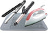 Large Heat Resistant Mat, 11" x 7.5" for Curling Irons, Hair Straightener, Flat Irons, Grey