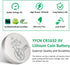 CR1632 Battery 3V Lithium Battery 10 Count Pack CR1632 Batteries for Car Key Fob, Keyless Remote, Sensors - CR 1632 Coin Cell Batteries - 5 Years Shelf Life