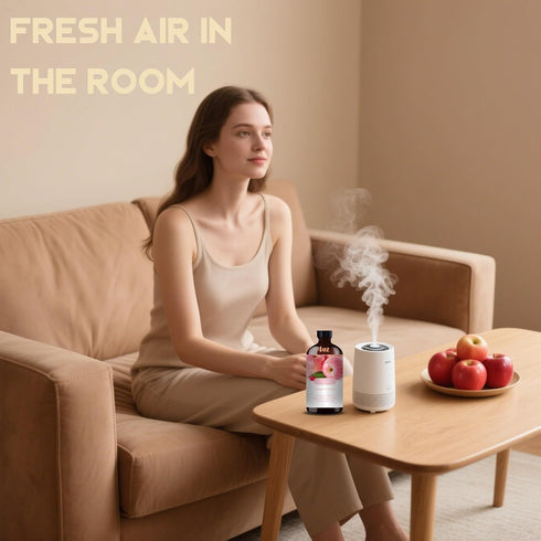 Set, 16oz 4oz Set Lavender & Apple Orchard Harmony & Pure Natural Scent for Diffusers, Aromatherapy, Seasonal Blends