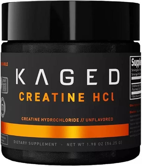 Kaged Creatine HCl Capsules, Unflavored Muscle Building and Recovery Supplement, 75 Servings
