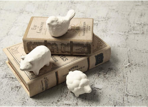 Aroma Ceramic Stone Diffuser, Made in Japan, Eco-Friendly Aromatherapy Essential Oil Diffuser, Bird Design