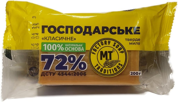 Domestic Laundry Soap Detergent, 72%, 180 g