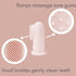 Ali+Oli Oral Care Set for Baby (Blush), Includes Baby Finger Toothbrush x 2, Tongue Scraper, BPA Free