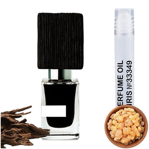 MIRIS Perfume Oil No.33349 | Impression of Black Afgano | Unisex Roll-On Alcohol Free 0.34 Fl Oz