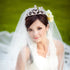 Pack of 2 Exquisite Rhinestone Tiara Crown Headband Comb Pin Wedding Birthday Tiaras