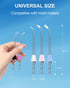 MySmile 10 PCS Replacement Jet Tips, Oral Irrigator Nozzle Set Compatible with Waterpik, Includes Classic, Periodontal