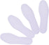 Happystep Cotton Terry Cloth Insoles, Barefoot Shoe Inserts, 2 Pairs of White (Women Size 10)