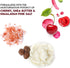 Natural Solution Lip Balm - Cherry & Organic Shea Butter Moisturizing Lip Care Multipack, 3 Count, 6 Pieces