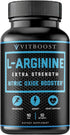 Extra Strength L Arginine Capsule 1500mg - Nitric Oxide Supplements for Muscle, Stamina, Energy & Vascularity