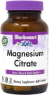 Bluebonnet Nutrition Magnesium Citrate 400mg, 60 Caplets, Maximum Absorption, Vegan, Gluten-Free