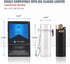 SOMGEM Waterproof Keychain Lighter Case for Classic Lighter J6, 2 Pack EDC Lighter Holder Sleeve for Regular Lighter, Multipurpose Lighter Pouch for Outdoor Survival (Lighter Not Included)