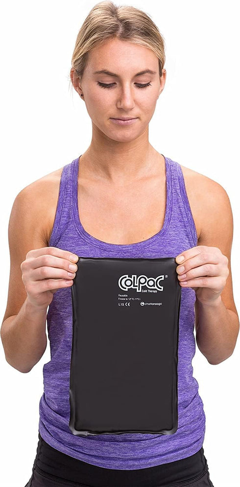 Chattanooga ColPac - Black Polyurethane, Half Size, 6.5 in x 11 in