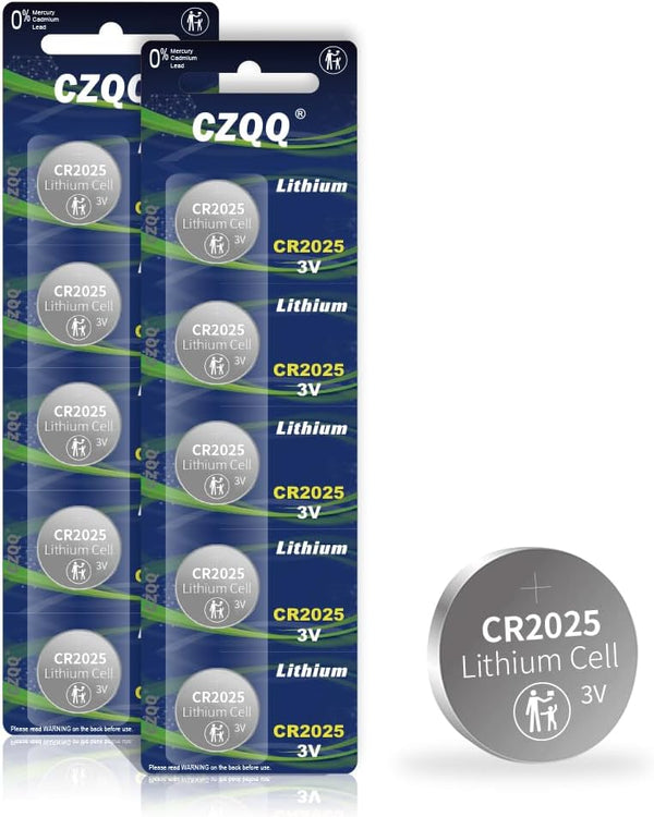 CR2025 Battery, 10 pcs