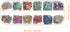Lurrose 3 Boxes Nail Art Shell Decoration, Irregular Nail Glitter Foil Slice Stickers for DIY Craft Supplies