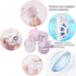 MUDOR Portable Contact Lens Cleaner Machine - Contact Lens Washer with Drawstring for Daily Care Fast Cleaning Soft