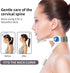 Neck Stretcher,Neck Brace,360 Degree Adjustable Neck Support.Ergonomic Cervical Traction Device for Aligning Neck.Neck Posture Corrector for Neck Pain Relief, Spinal Decompression. (Transparent)