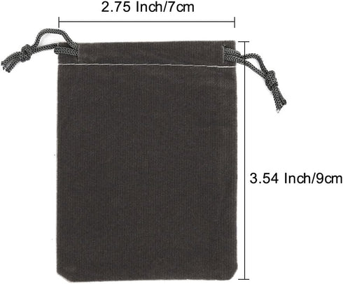 Shintop 10pcs Velvet Drawstring Bags - Wedding Gift Bags Velvet Cloth Jewelry Pouches