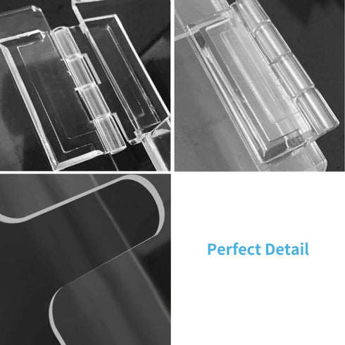 Laundry Detergent Sheets Dispenser, Clear Acrylic Organizer with Lid for Laundry Room
