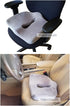 Tailbone, (TD-C-16-GREY) Tektrum Orthopedic Memory Foam Seat Cushion for Back Pain, Sciatica, Coccyx, Spinal Alignment